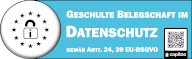Mitarbeiter im Datenschutz geschult - capitoo Siegel
